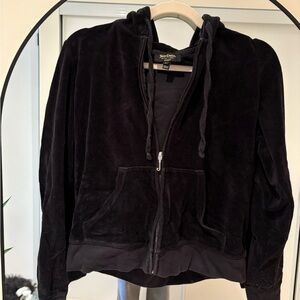 Juicy Couture Black Label Velour Hoodie